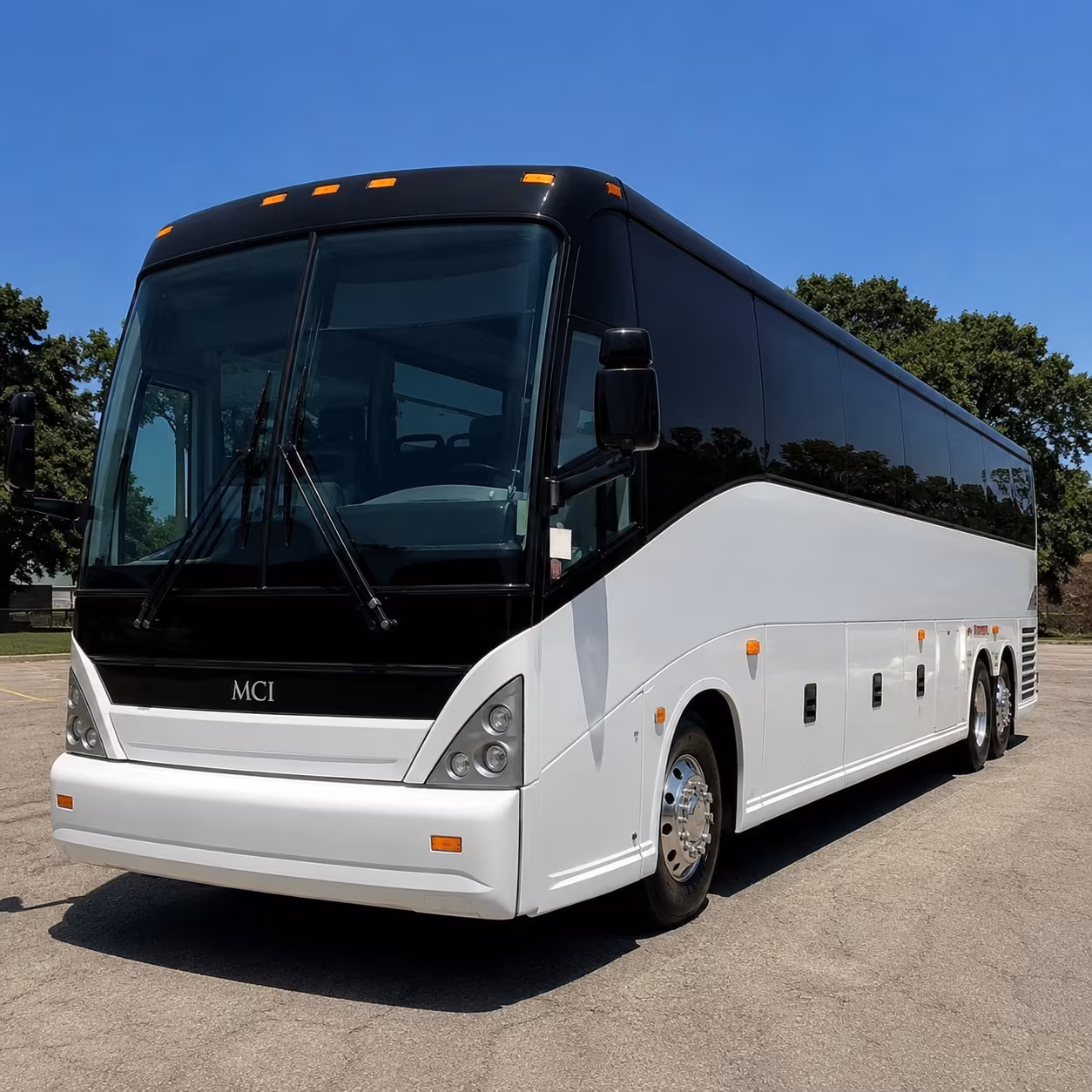 brick private event charter bus transportation in brick