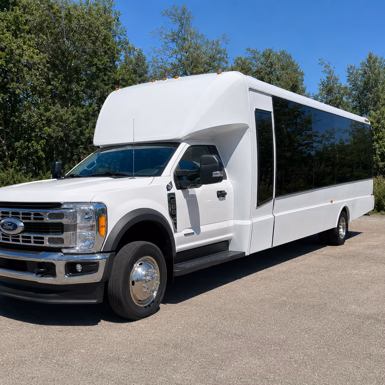 how the type of bus you choose changes the price in toms river new jersey