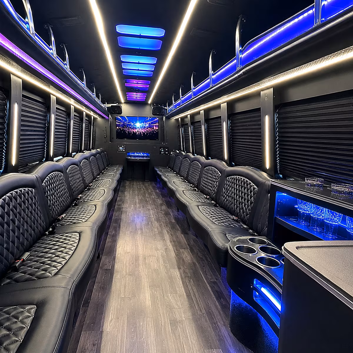 toms river party bus rentals inside