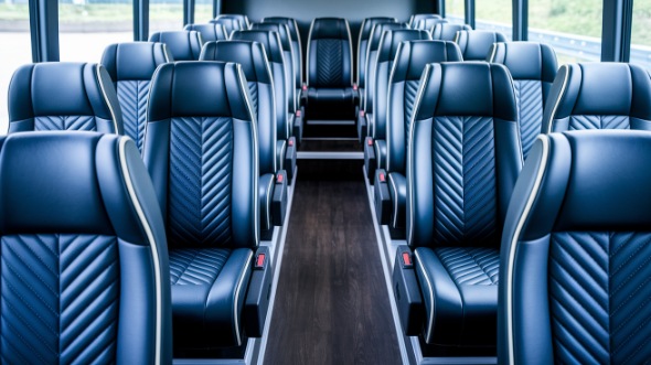 18 passenger minibus inside long branch