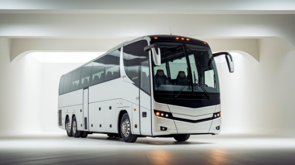 54 passenger charter bus long branch