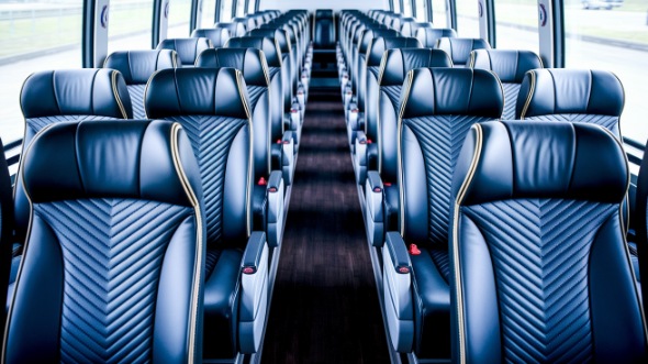 56 passenger charter bus rental howell