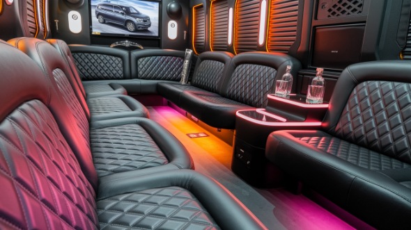 party bus rental inside howell