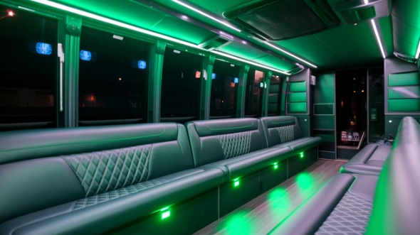 sprinter limo rental interior howell