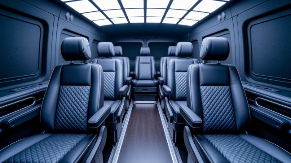 sprinter van with driver interior howell